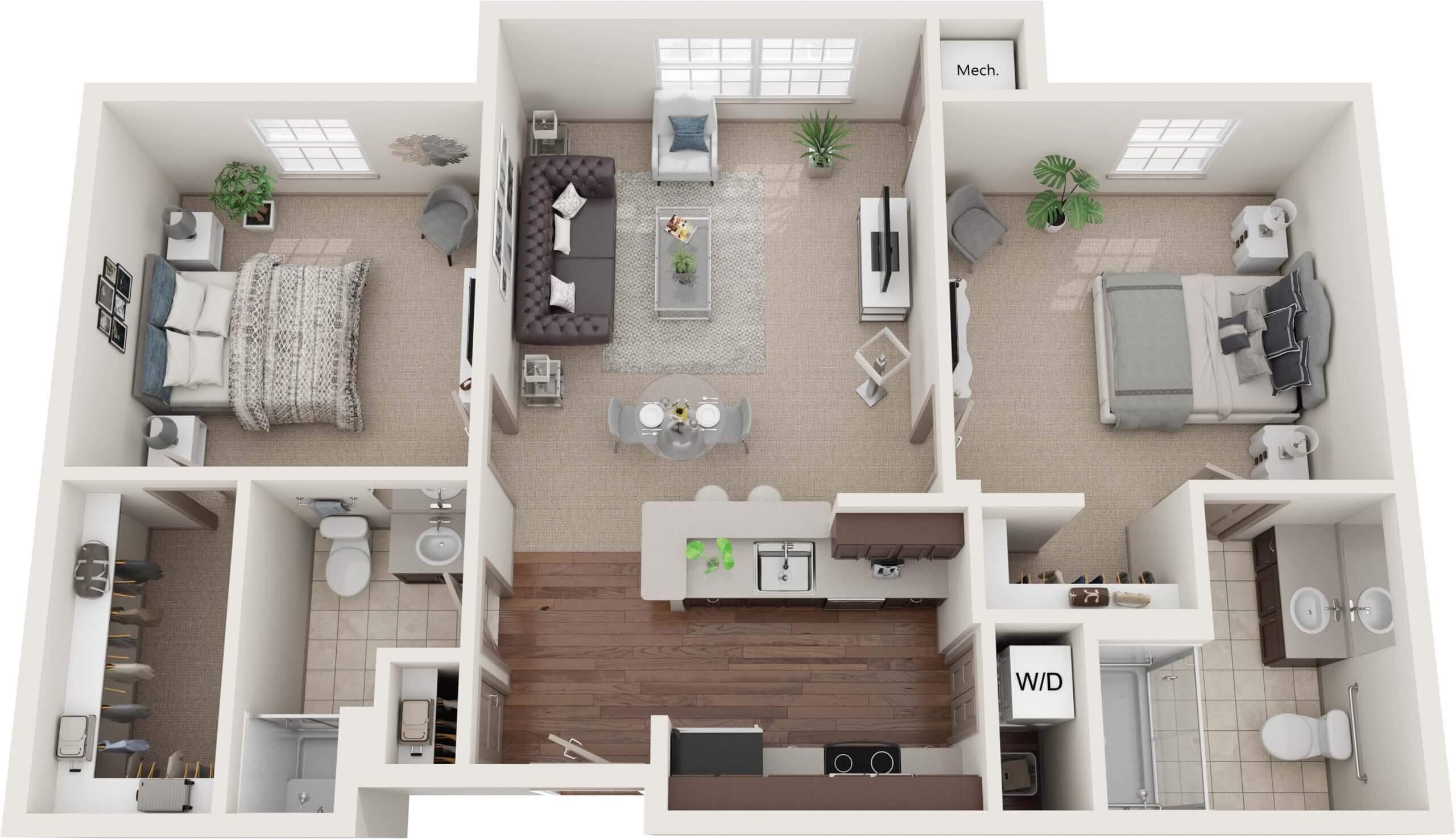 The Flint floor plan